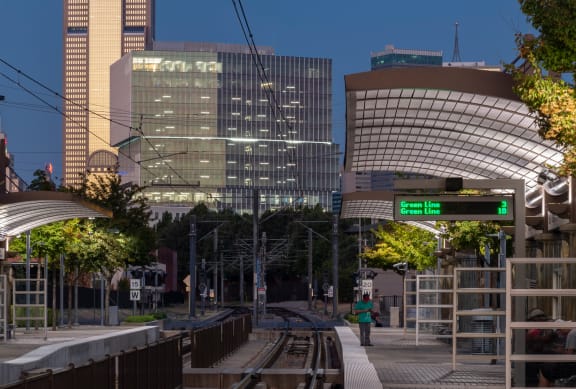 Dart Rail near  The Hamilton, Dallas, TX