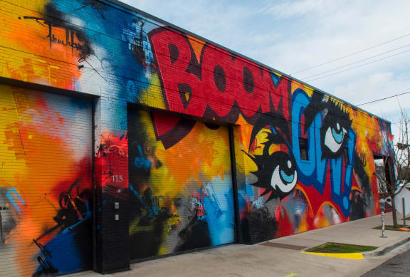 Wall Mural near  The Hamilton, Dallas, TX