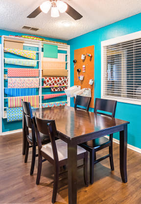 Clubhouse Interior at Heritage Square Apartments in Waco, TX