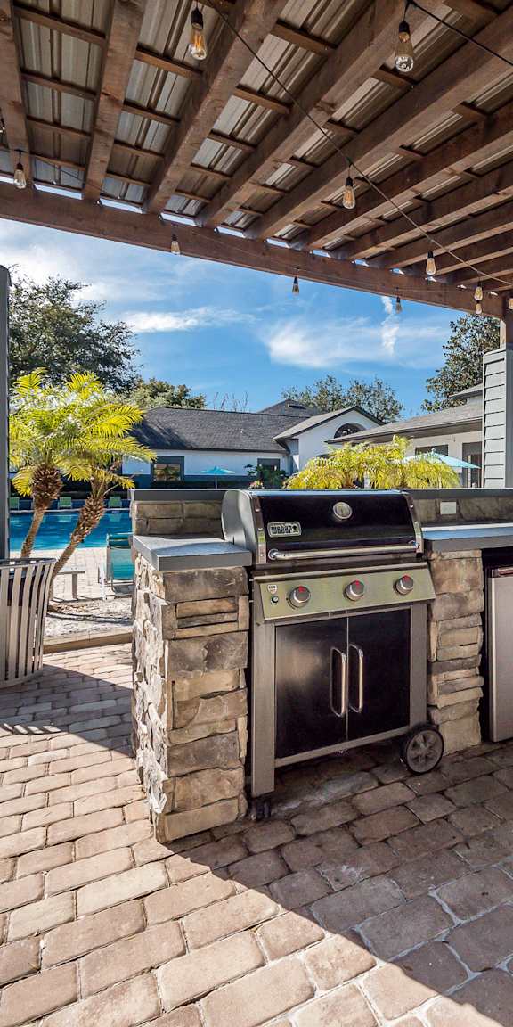 Exterior BBQ Area at Sundance at Clermont in Clermont FL
