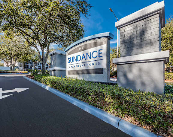 Property Entrance Signage at Sundance at Clermont in Clermont FL