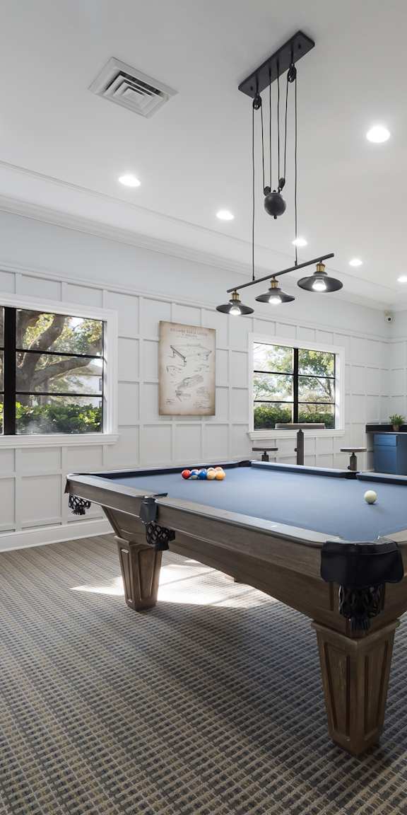 Billiards Room at Sundance at Clermont in Clermont FL