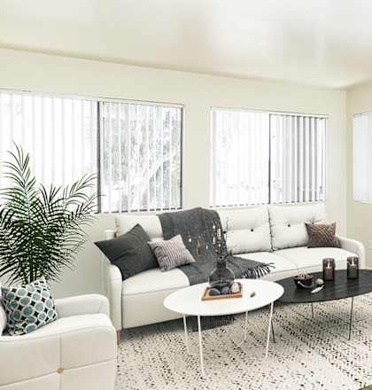 Living Room at Rio Seco Apartments
