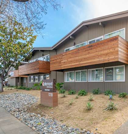 the building in which the apartment is located at Element LLC, Sunnyvale, 94086