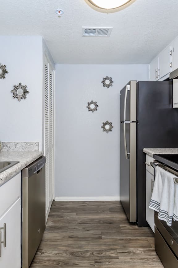 Mission Antigua Apartments in Tucson, Arizona Model Kitchen