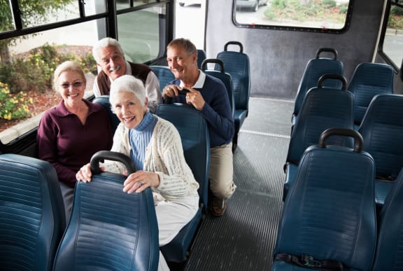 Assisted living transportation at Elison Independent and Assisted Living of Maplewood 