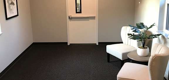 Lobby at Mezzo Apartments, Fargo, ND