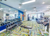 Thumbnail 3 of 22 - Evergreen Lenox Park Apartments fitness center gym