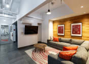 Thumbnail 3 of 12 - Resident clubhouse for The KC High Line Apartments in Kansas City, MO