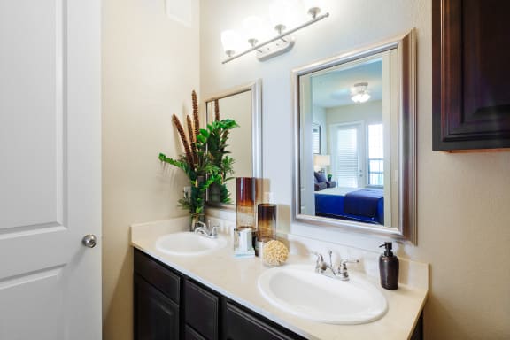 Monterra Las Colinas Apartments dual vanities*