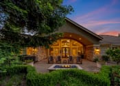 Thumbnail 6 of 18 - Preserve at Blue Ravine - Fire pit with seating at dusk