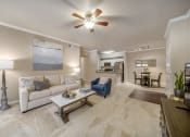 Thumbnail 14 of 18 - The Commons apartments interior living room