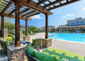Thumbnail 3 of 18 - Glenbrook Apartments poolside cabana and BBQ grills