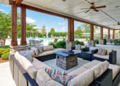 Thumbnail 5 of 18 - Glenbrook Apartments fire pit with social area