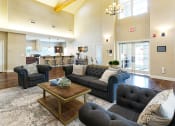 Thumbnail 7 of 18 - Glenbrook Apartments clubhouse social area