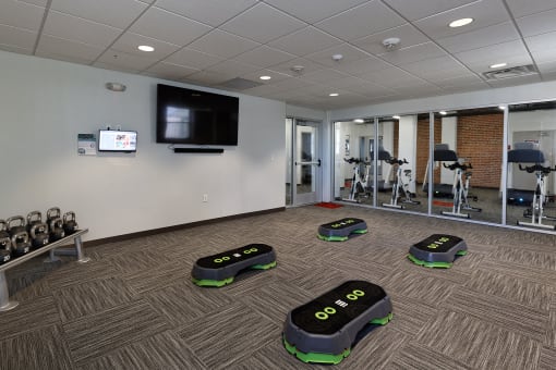 Quality Hill Towers - fitness center