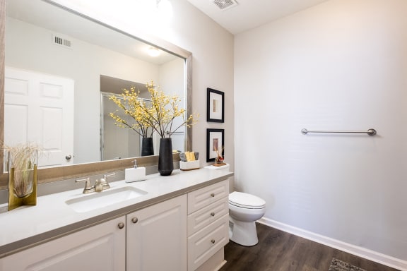 Hayes House - Quartz countertop in kitchen and bath in select units