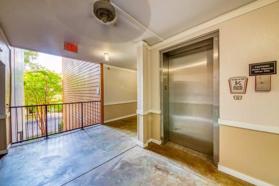 Perimeter Gardens at Georgetown - Elevator access to every floor