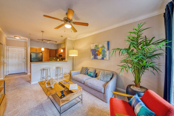 Perimeter Gardens at Georgetown - Nine-foot ceilings with crown molding accents