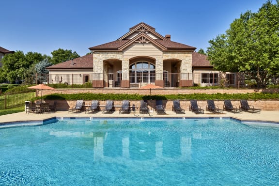 Grand Centennial - Heated pool with landscaped terrace