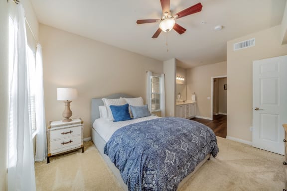 The Commons apartments interior bedroom