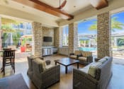 Thumbnail 8 of 12 - Nona Park Village Apartments - poolside cabana