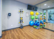 Thumbnail 8 of 18 - Lodge at Cypresswood Apartments - Yoga and pilates studio