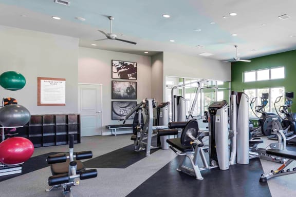 Urban Green Apartments fitness center