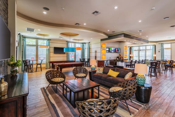 Nona Park Village Apartments resident clubhouse