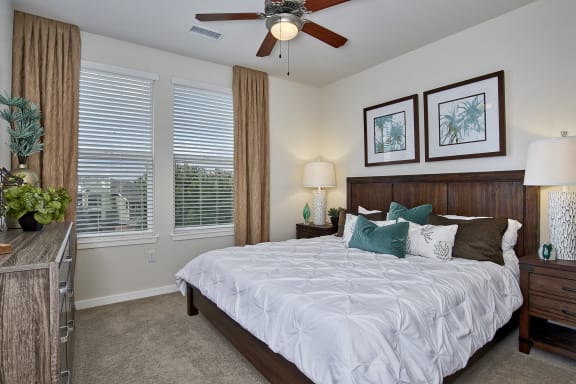 Enclave at Cherry Creek - Ceiling fans in living and bedrooms