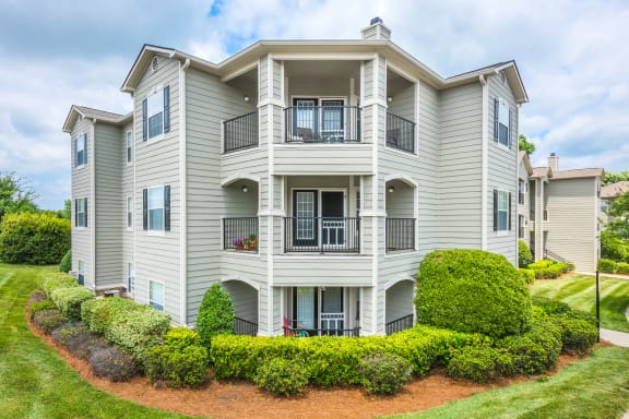 Cheswyck at Ballantyne apartments wrap-around balconies