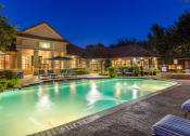 Thumbnail 12 of 12 - DeLayne at Twin Creeks - Pool at twilight exterior