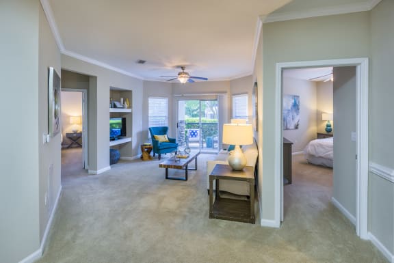 Cheswyck at Ballantyne apartments interior living room