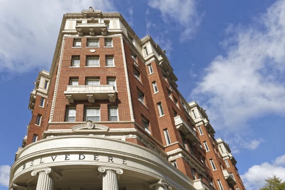 Building Exterior at The Belvedere, Washington