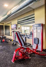 the gym at the apartments for rent