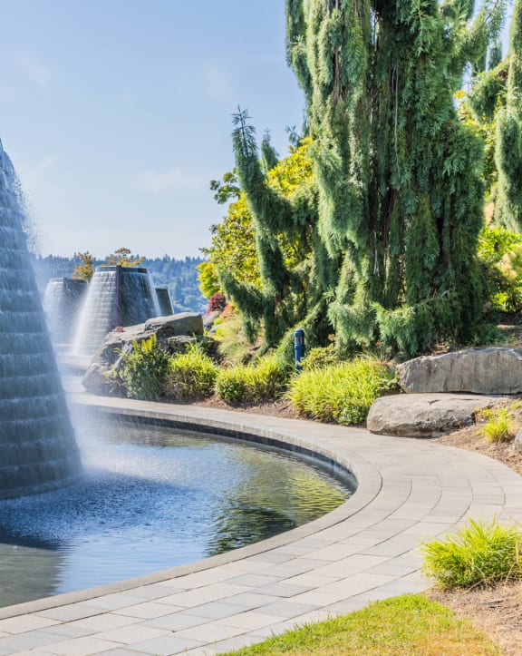 Fountain  at Marina Square, Bremerton, WA
