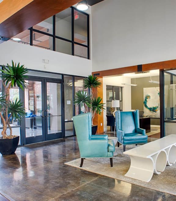 Lobby at Gramercy on the Park in Dallas, TX 75287