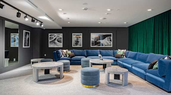 Rehearsal Studio at The Chandler Luxury Apartments in North Hollywood CA