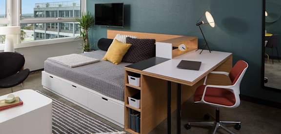 Studio Unit at The Flat in California 90017