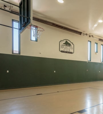 Indoor Basketball Court at Highland Club Apartments, Watervliet, NY