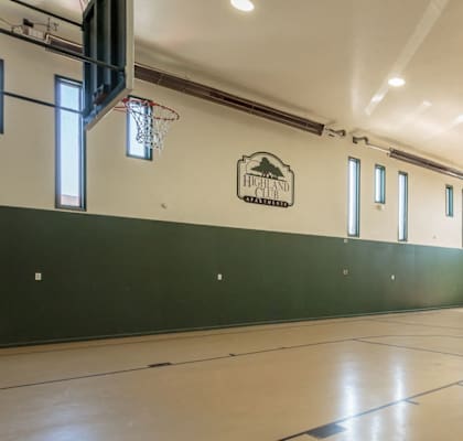 Indoor Basketball Court at Highland Club Apartments, Watervliet, NY 12189