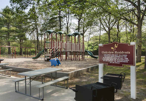 BBQ And Play Area at Oakview Apartments, Coram, NY