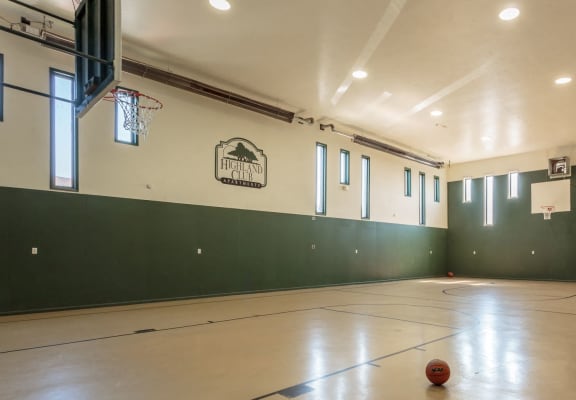 Indoor Basketball Court at Highland Club Apartments, Watervliet, NY