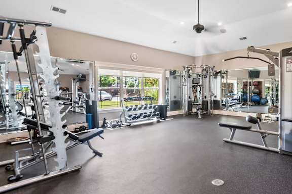 Gym at The Villas at Nature Walk, Huntsville, AL, 35824