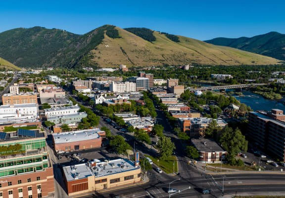 Aerial View Of Property at Brooklyn West Apartments, Missoula, MT, 59808