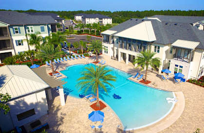 Large Swimming Pool at Alaqua Apartments, Jacksonville, Florida, 32258