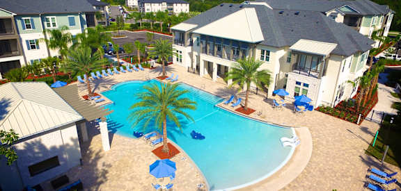 Large Swimming Pool at Alaqua Apartments, Jacksonville, Florida, 32258