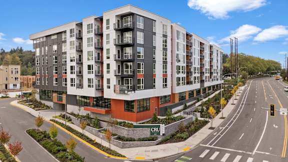 Cru at Willows Apartments in Redmond, Washington Exterior