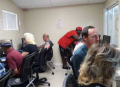 Thumbnail 8 of 13 - Residents working in Computer Lab