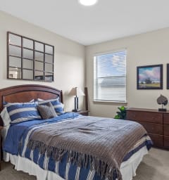 Lark View Village Model Bedroom